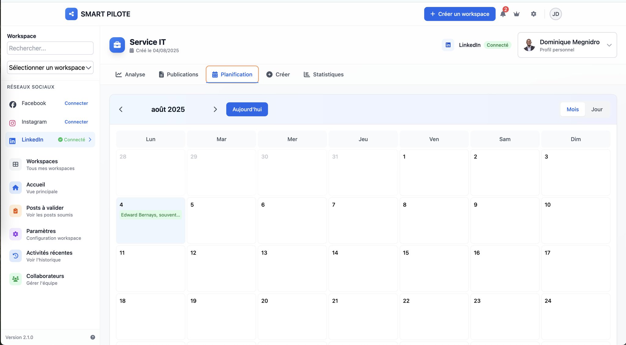 Smart Pilote SaaS - Preview